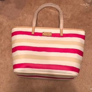 Kate Spade Striped Harmony Tote Purse